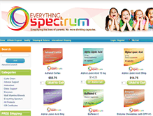 Tablet Screenshot of everythingspectrum.com